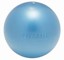 Мяч легкий OVER BALL 23 см голубой Ledraplastic