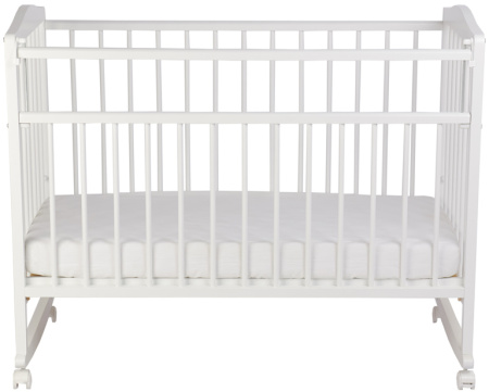 Кроватка детская 204, белая Фея