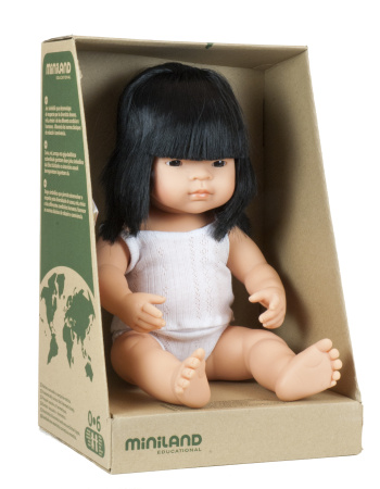 Кукла Девочка азиатка 38 см