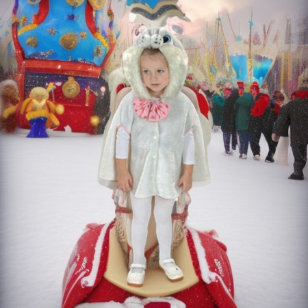 Зайчик, рост 92-104 Snowmen