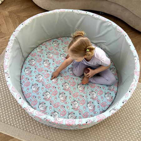 Сухой бассейн Romana Фламинго, 150 шариков