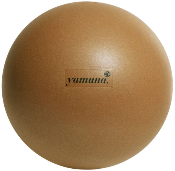 Массажный мяч YAMUNA Gold Ball золотой 21 см