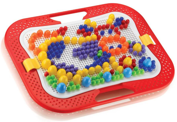 Мозаика FantaColor 10, 15, 20 мм 300 деталей Quercetti