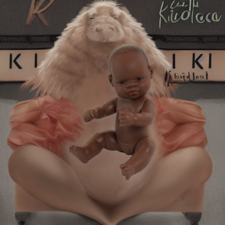 Кукла Девочка африканка 32 см