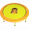 Батут складной 138 см оарнжевый