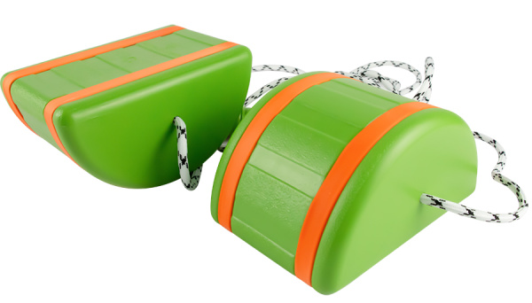 Ходули на веревочках Шагающие камни зеленые BAONILE