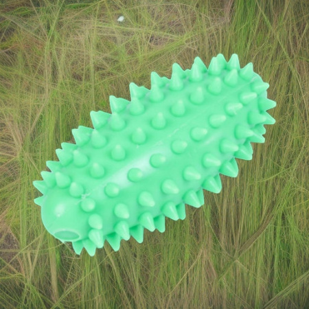 Мяч массажный овальный Дикий огурец МалышОК зеленый