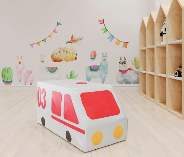 Мягкий игровой модуль Фургон Скорая помощь Romana