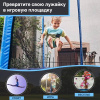Батут с защитной сеткой ACTIVITY 6 1,8 м зеленый Perfetto Sport