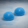 Полусфера массажно-балансировочная синяя, 2 штуки