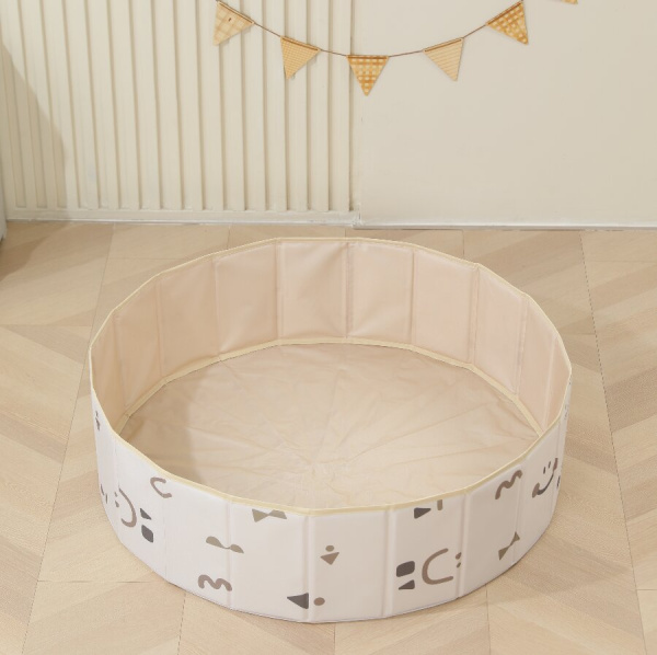 Сухой бассейн для шариков UNIX Kids Smile 100 см Camel