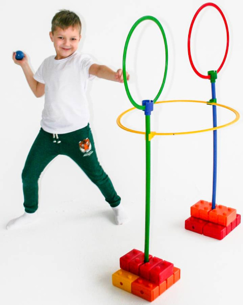 Палка гимнастическая 150 см диаметр 2,2 см, 1 штука Тех-пласт