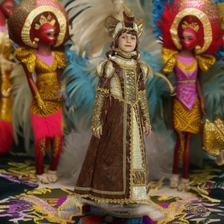 Королева, рост 128 Батик