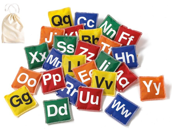Мешочки с английскими буквами, 26 штук EDX Education