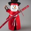 Меч самурая красный, 60 см Snowmen