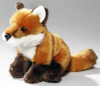 Игрушка мягкая Лисенок 15 см LEOSCO