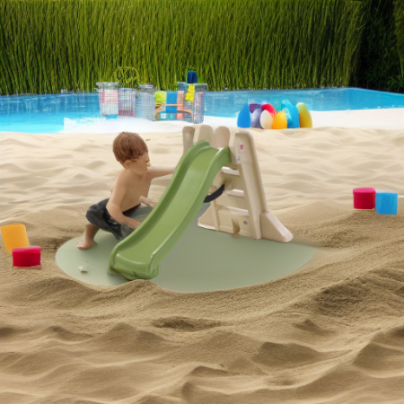 Большая складная горка