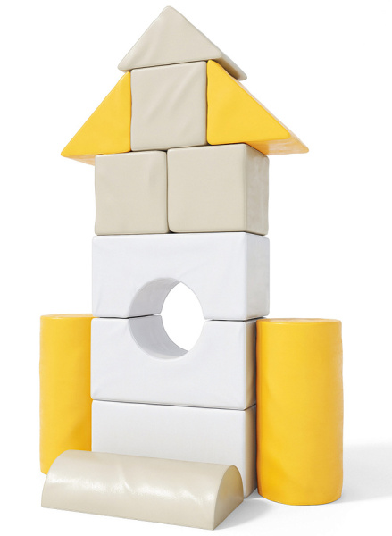 Мягкие игровые модули Ракета конструктор Pastel Romana