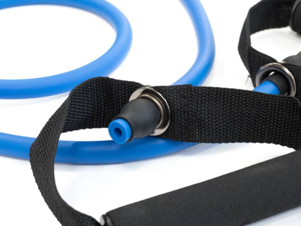 Эспандер трубчатый 135х1,3х0,5 см синий Original Fit.Tools