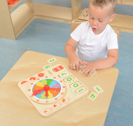 Панель настольная Изучаем время Masterkids