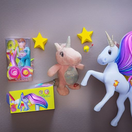 Единорог RIPETIX в подарочной упаковке, розовый