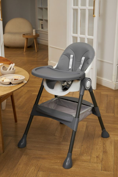 Стул для кормления UNIX Kids Classic Классик серый