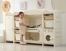 Кухня детская UNIX Kids Cook and Store 6 ящиков Camel