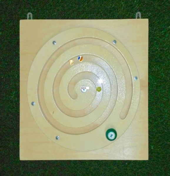 Тактильно-развивающая панель Лабиринт-колесо Romsens