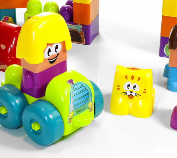 Конструктор Ферма серии Суперблок 38 деталей Miniland