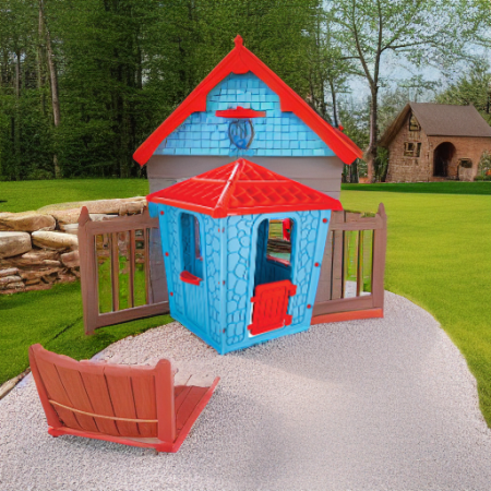 Игровой домик STONE HOUSE Pilsan