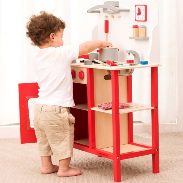 Игровой набор Кухня красная New Classic Toys