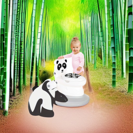 Детский горшок Панда Pilsan