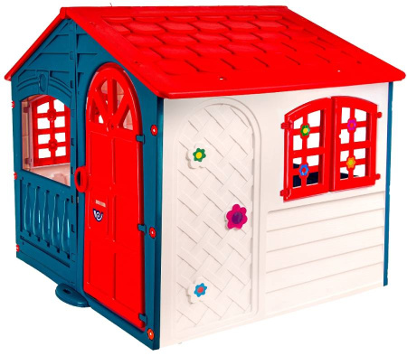 Игровой домик красный/синий/белый PalPlay