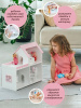 Кукольный домик Мини бело-розовый PeMa kids
