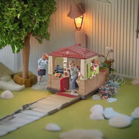 Уютный коттедж (новый цвет) Step 2