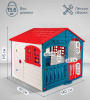 Игровой домик красный/синий/белый PalPlay