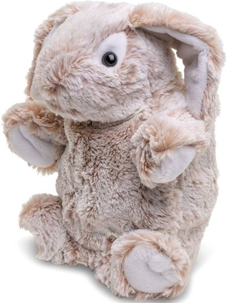 Игрушка мягкая на руку Заяц 25 см LEOSCO