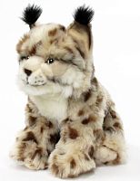 Игрушка мягкая Рысь 27 см LEOSCO