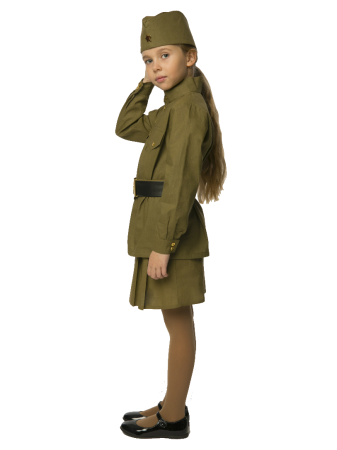 Гимнастерка с юбкой, рост 140-146 Вестифика