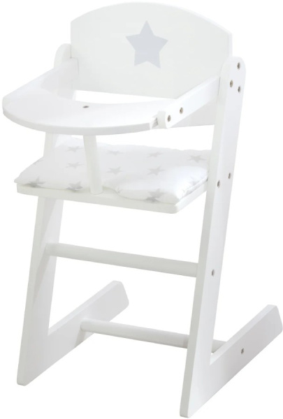 Кукольный стульчик Stella белый Roba