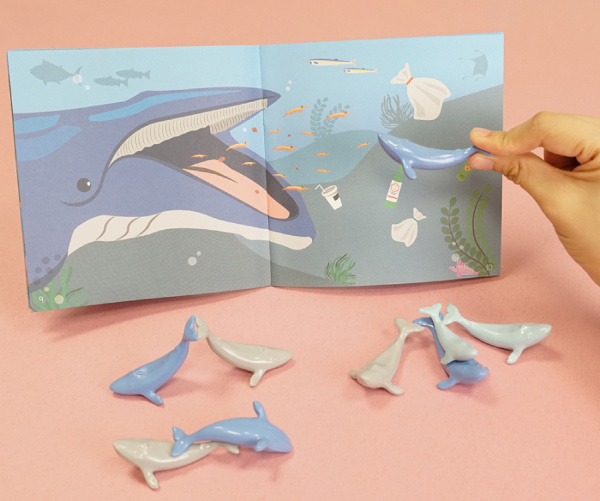 Счетный набор Киты в 3-х цветах, 36 штук EDX Education