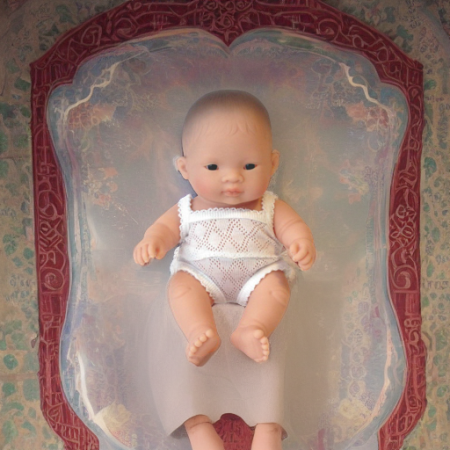 Кукла Мальчик азиат 21 см