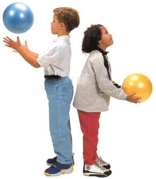 Мяч для пилатеса SOFTGYM OVER 25 см Ledraplastic