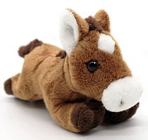 Игрушка мягкая Лошадка 15 см LEOSCO