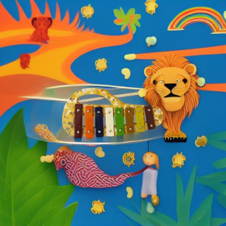 Металлофон КОРОЛЬ ЛЕВ Flight