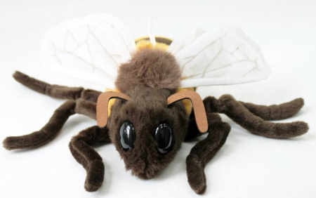 Игрушка мягкая Пчела 20 см LEOSCO
