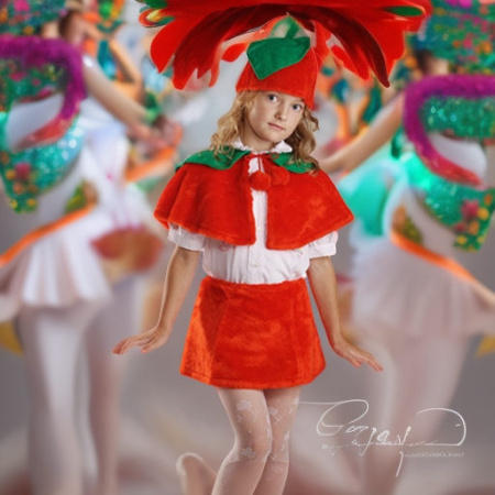 Вишенка плюшевая, рост 122-128 КарнавалиЯ