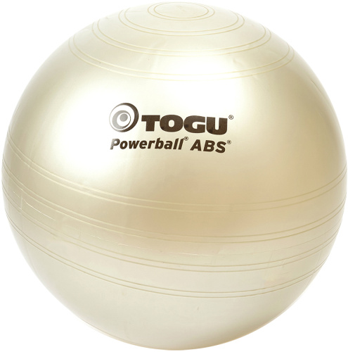 Гимнастический мяч TOGU ABS Powerball 65 см серебряный