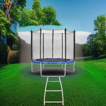 Батут 6 футов с защитной сеткой, 182 см