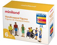 Набор фигур Люди с ограниченными возможностями Handicapeped Figures Miniland